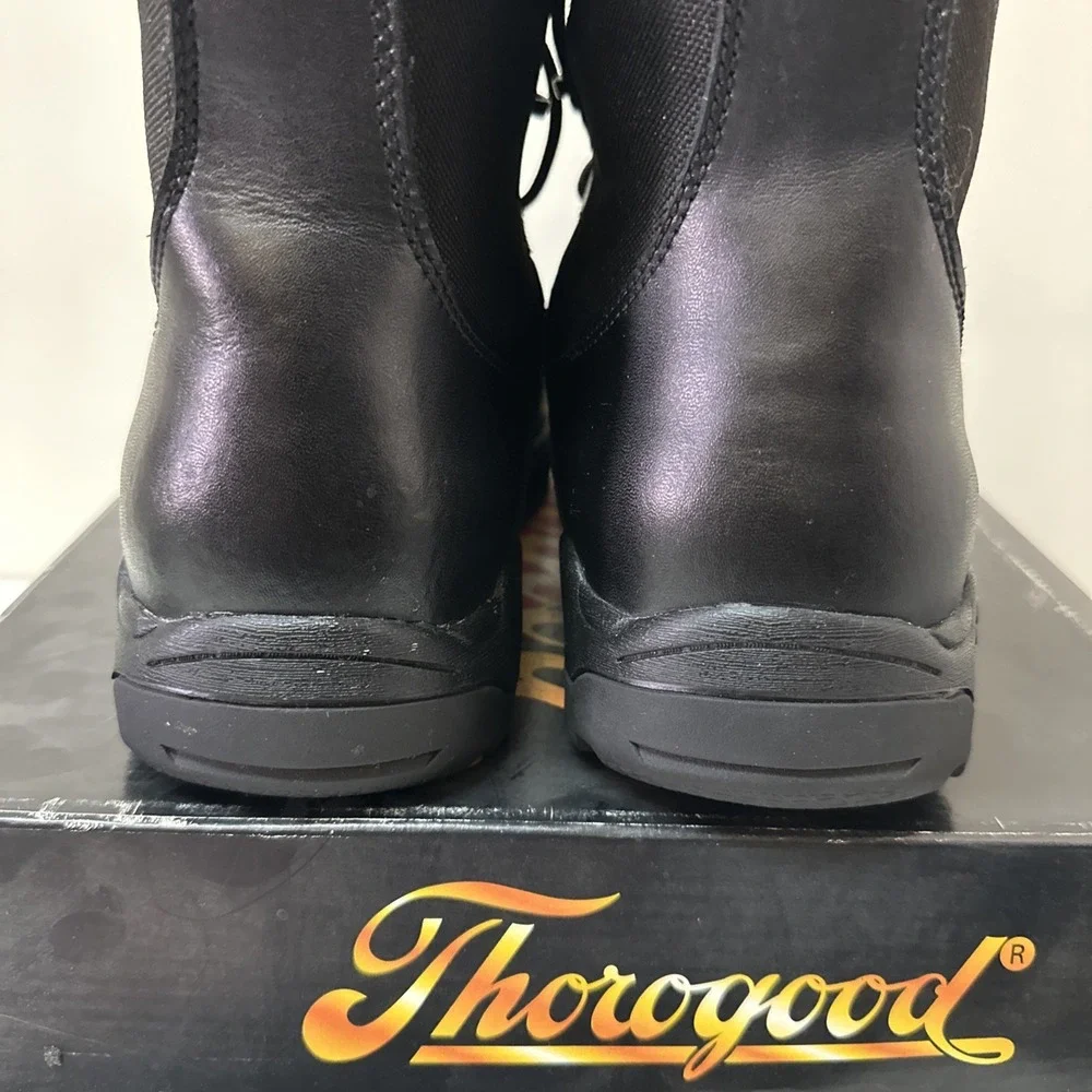 Thorogood 834-6189 Lightweight Waterproof Commando Deuce Black Boots Men's 14 W